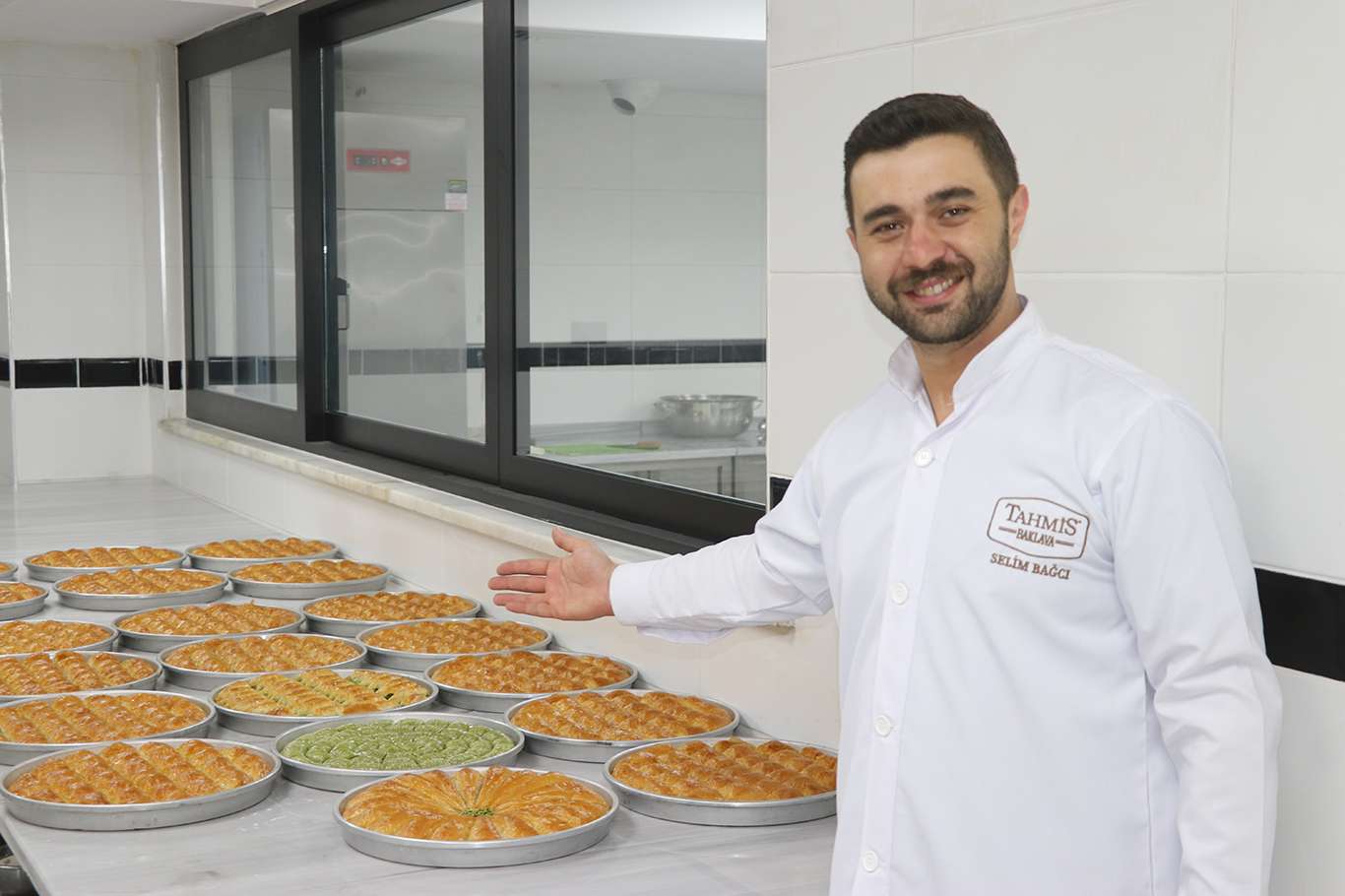Baklavacılarda “tatlı” bayram telaşı Baklavacılarda “tatlı” bayram telaşı